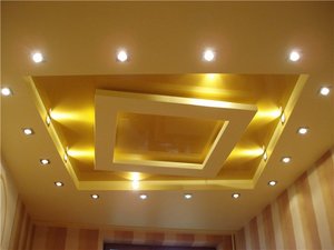 Дизайн и оформление подвесного потолка