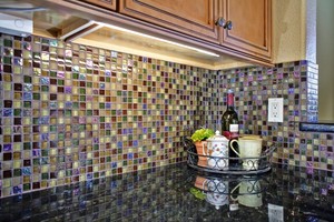 Применение мозаики на кухне