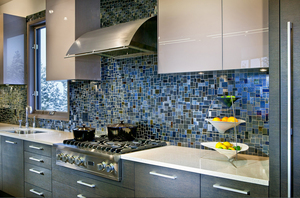 Современная мозаика на кухне